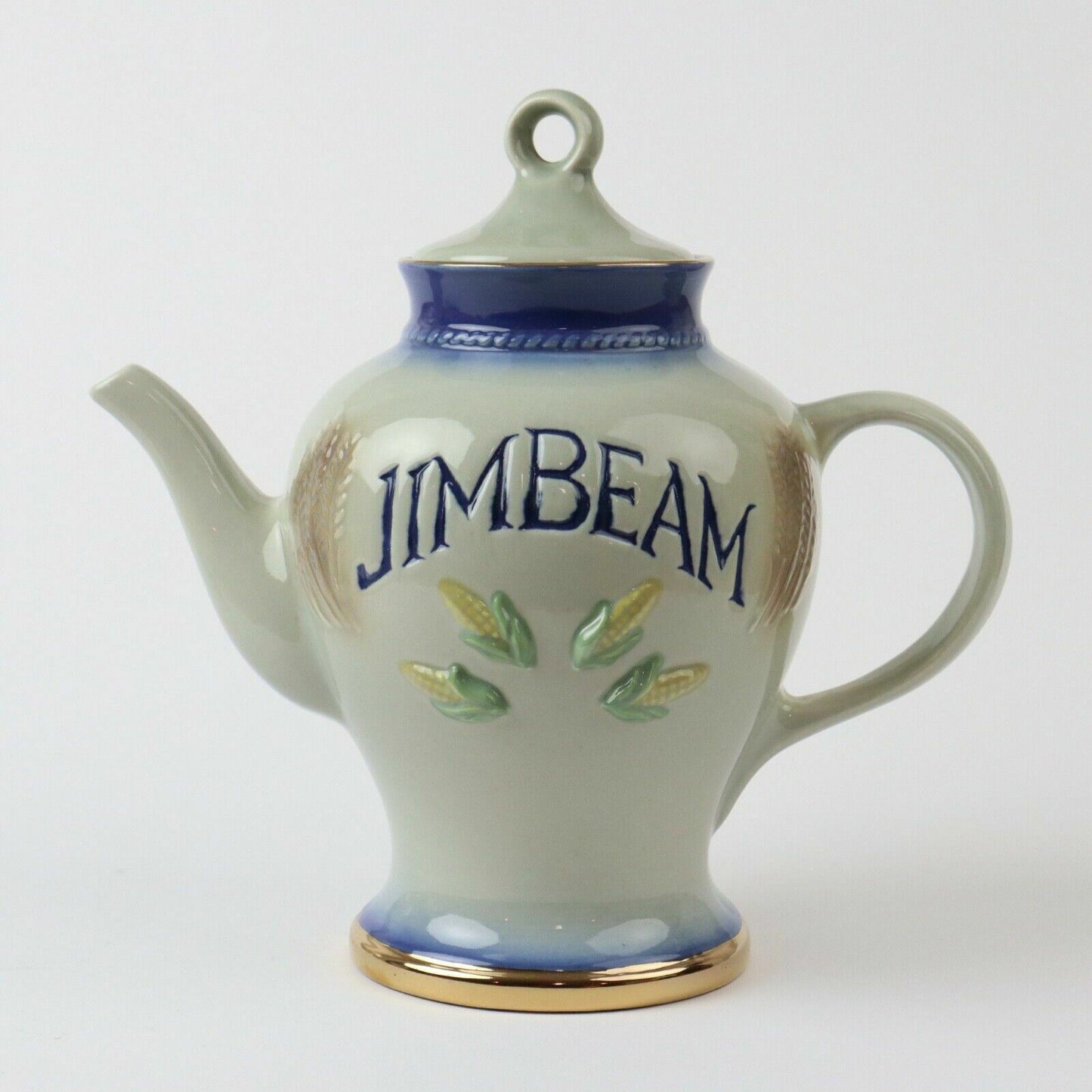 Jim Bean Ceramic Pitcher and Jar 1980 C. Miller International Association