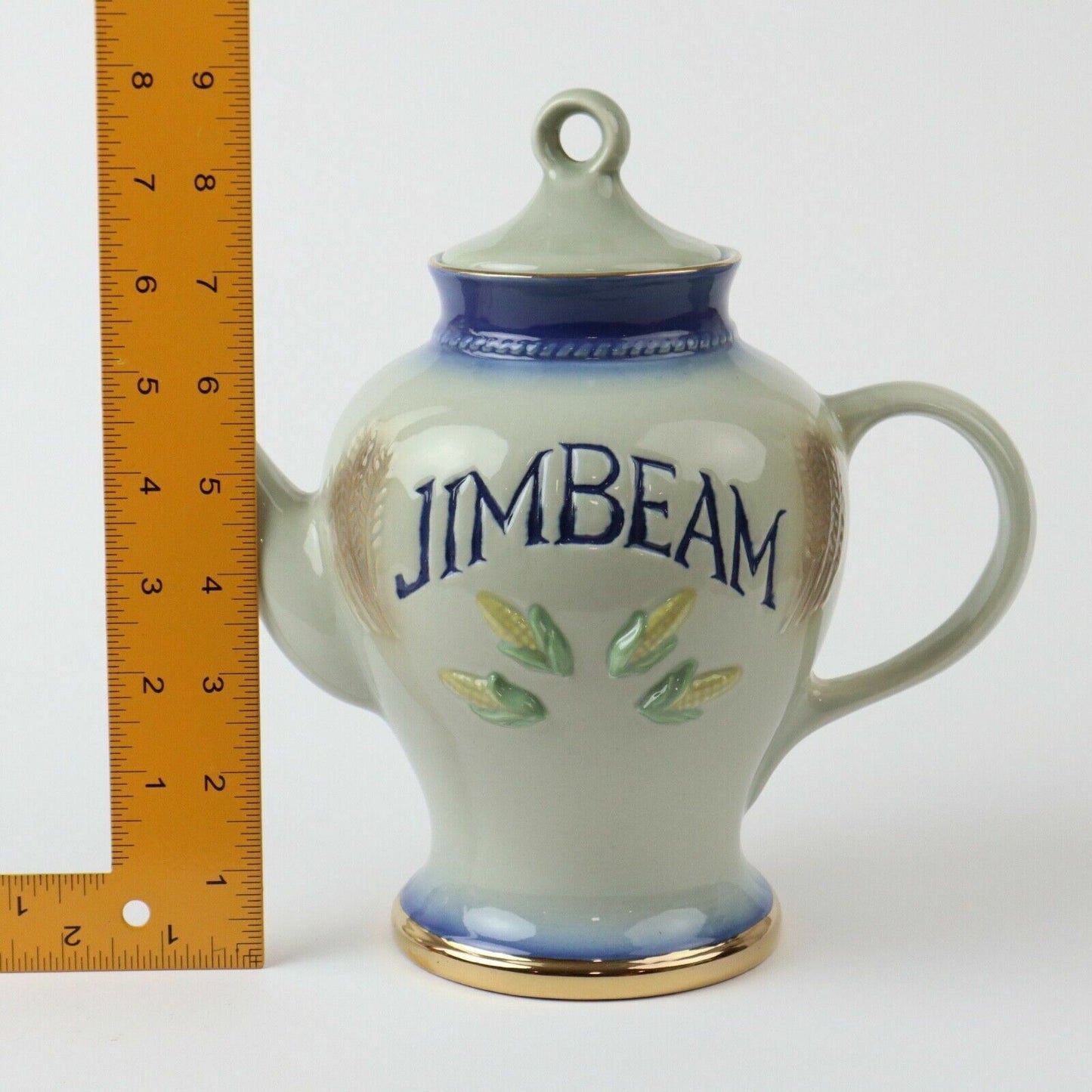 Jim Bean Ceramic Pitcher and Jar 1980 C. Miller International Association
