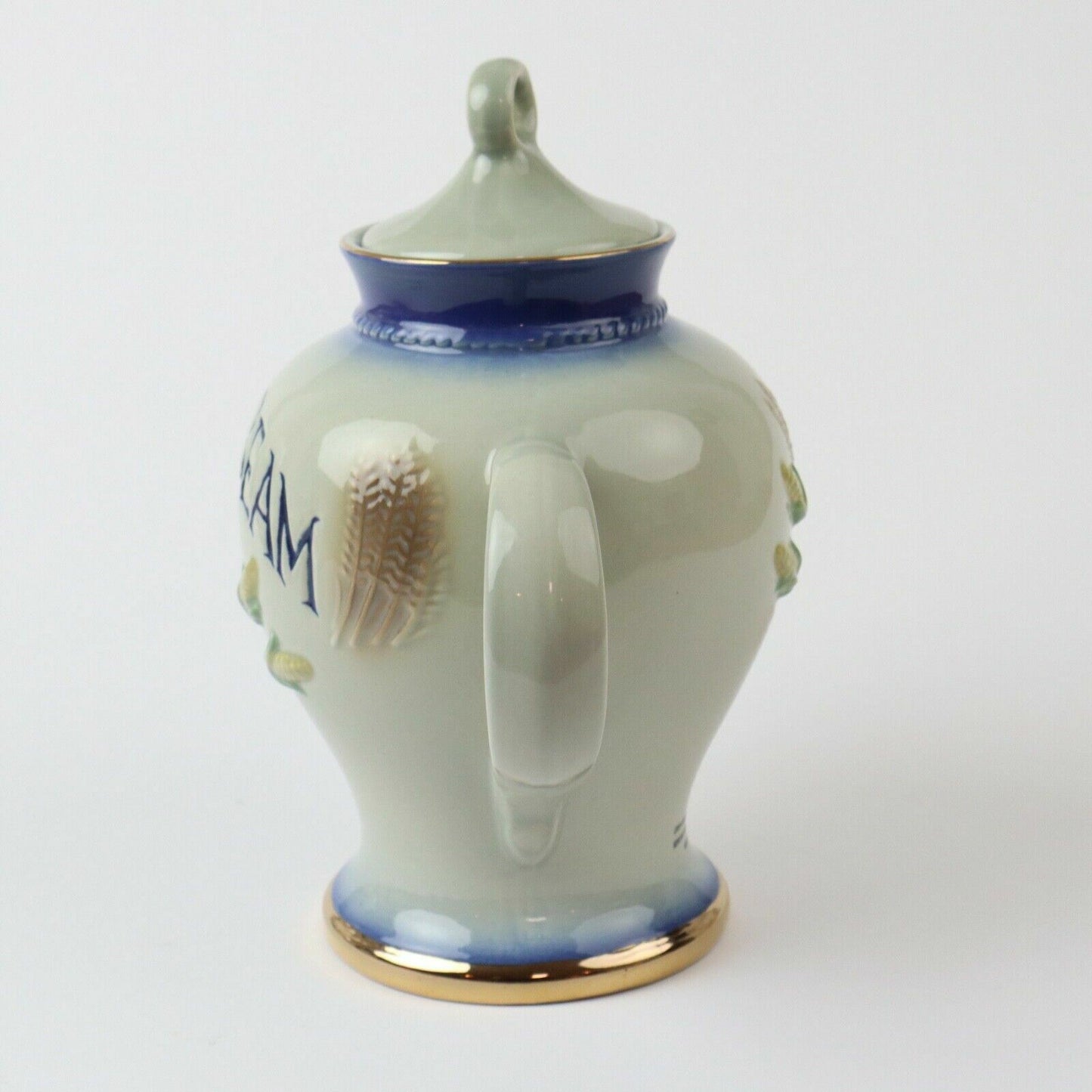 Jim Bean Ceramic Pitcher and Jar 1980 C. Miller International Association