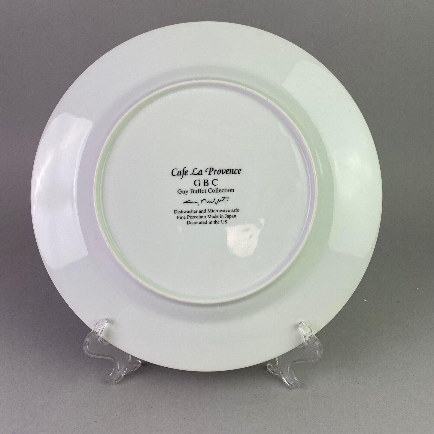 Guy Buffet 'Cafe La Provence' Dinner Plate 10 7/8"