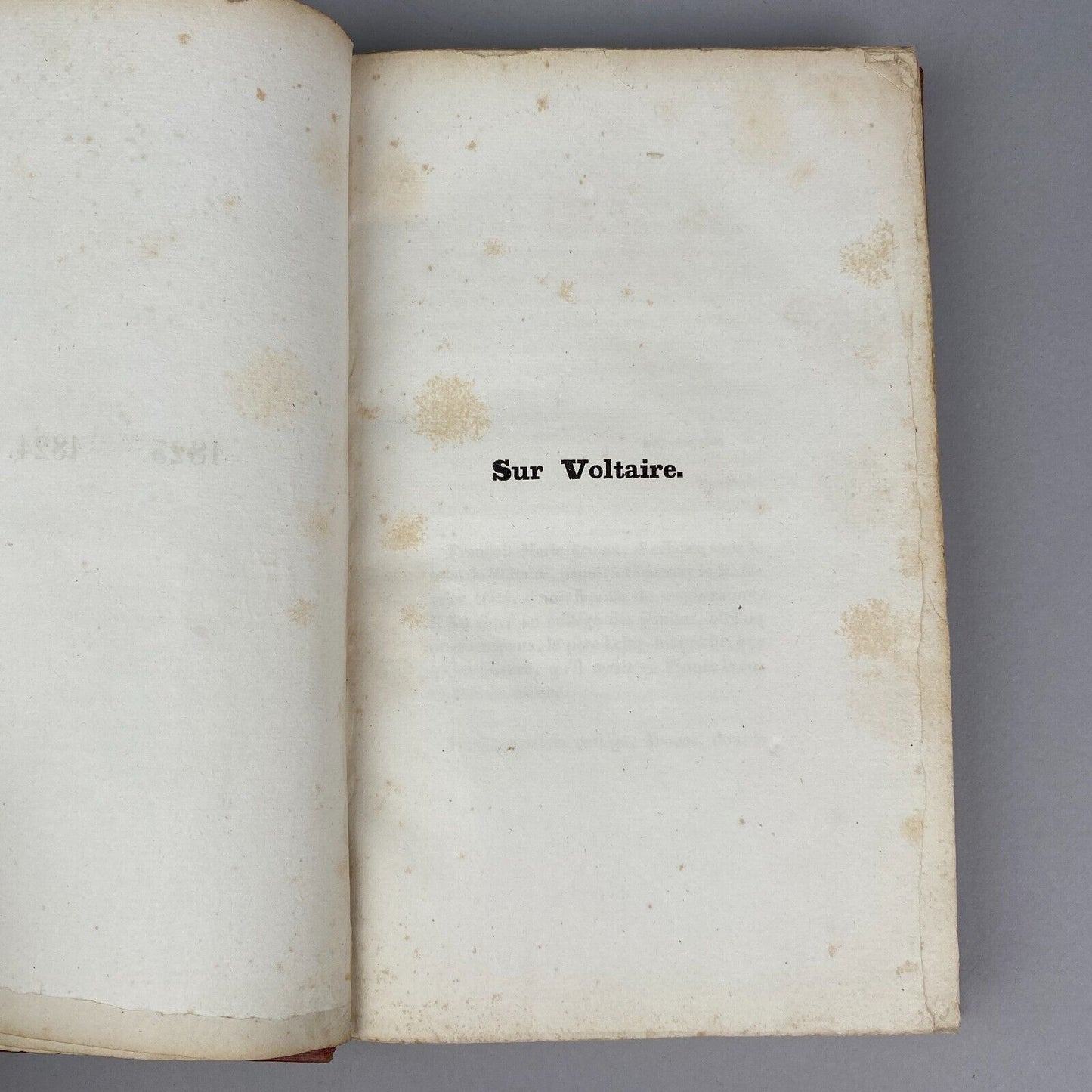 Oeuvres Completes de Victor Hugo 1819-1834, published in Paris in 1834