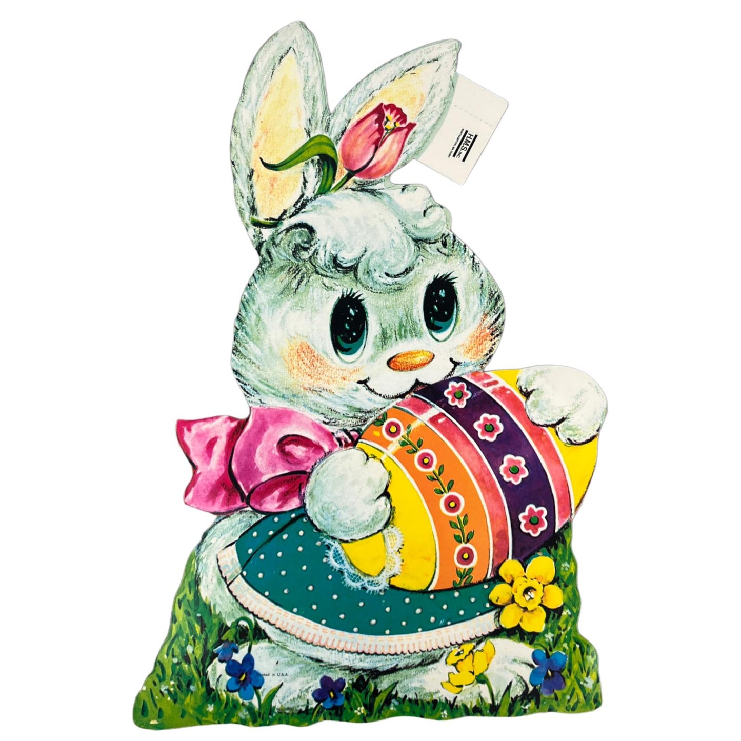 Vintage H.M.S. USA Easter Paper Decoration