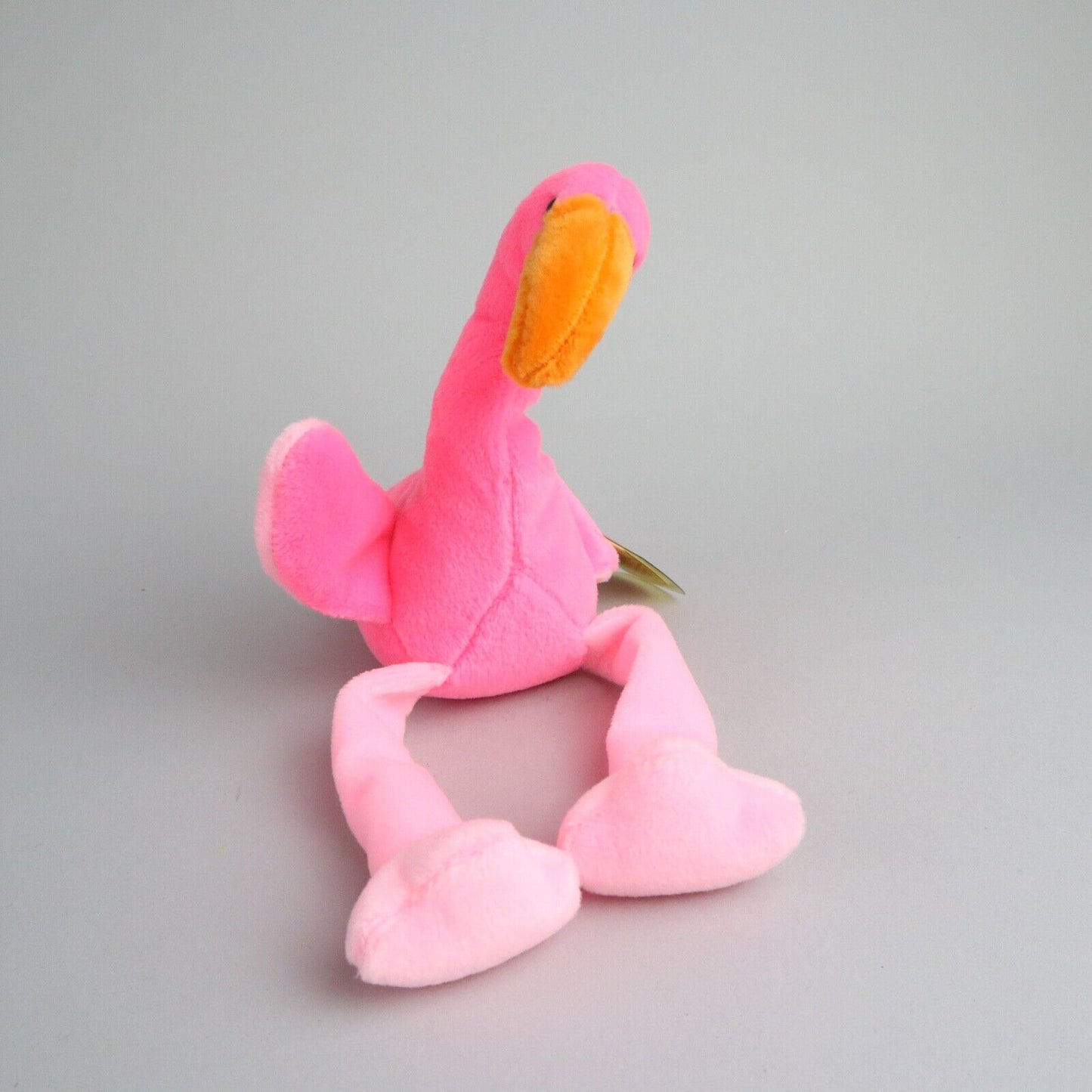 TY The Original Beanie Baby, Pinky, Flamingo Stuffed Animal 6"