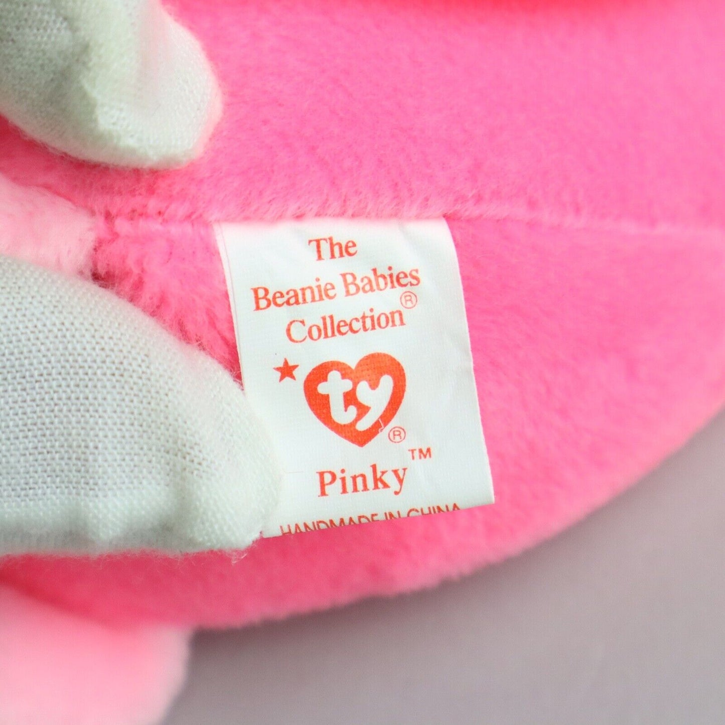 TY The Original Beanie Baby, Pinky, Flamingo Stuffed Animal 6"