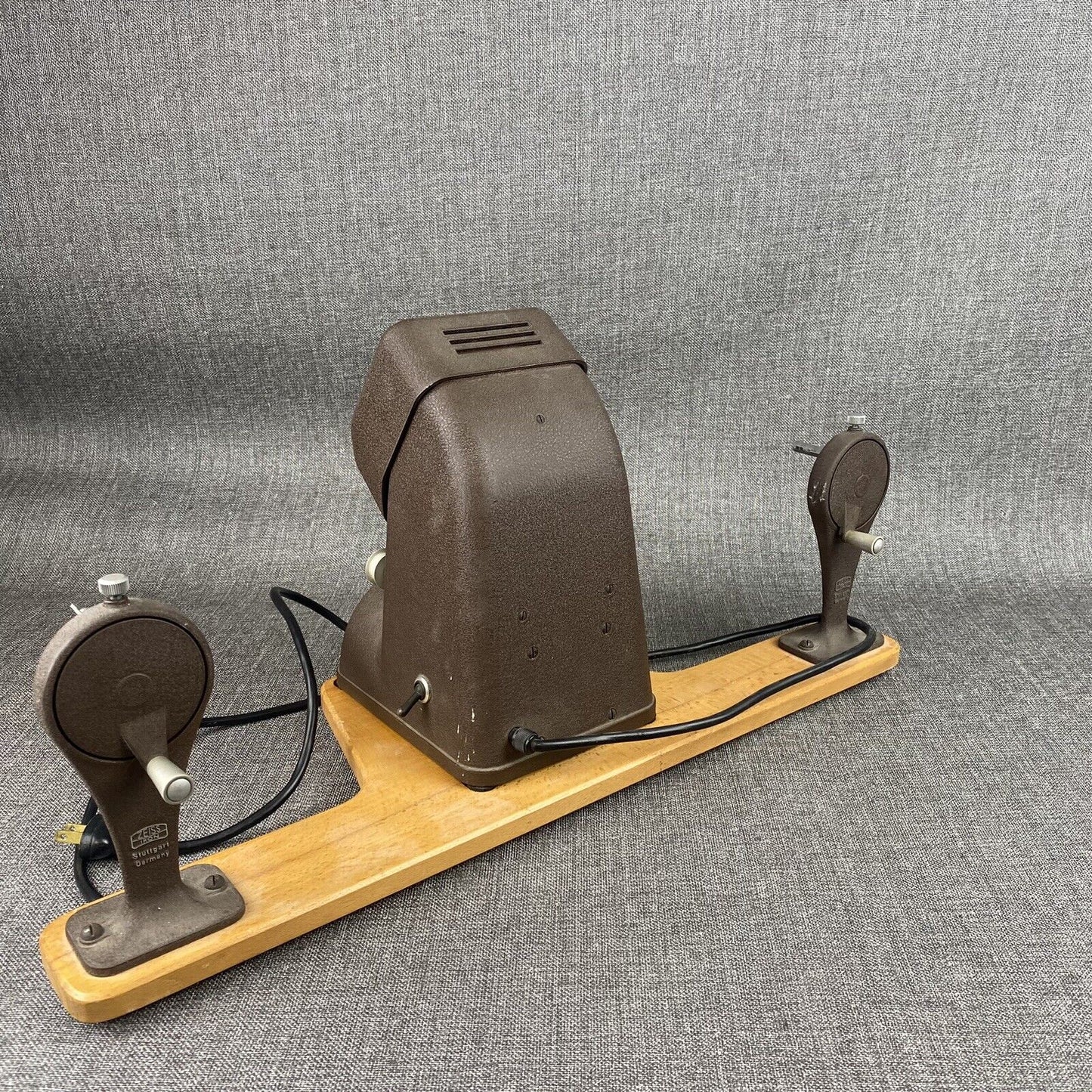 Zeiss Ikon Moviscop 8mm Movie Film Editor with Wood Base