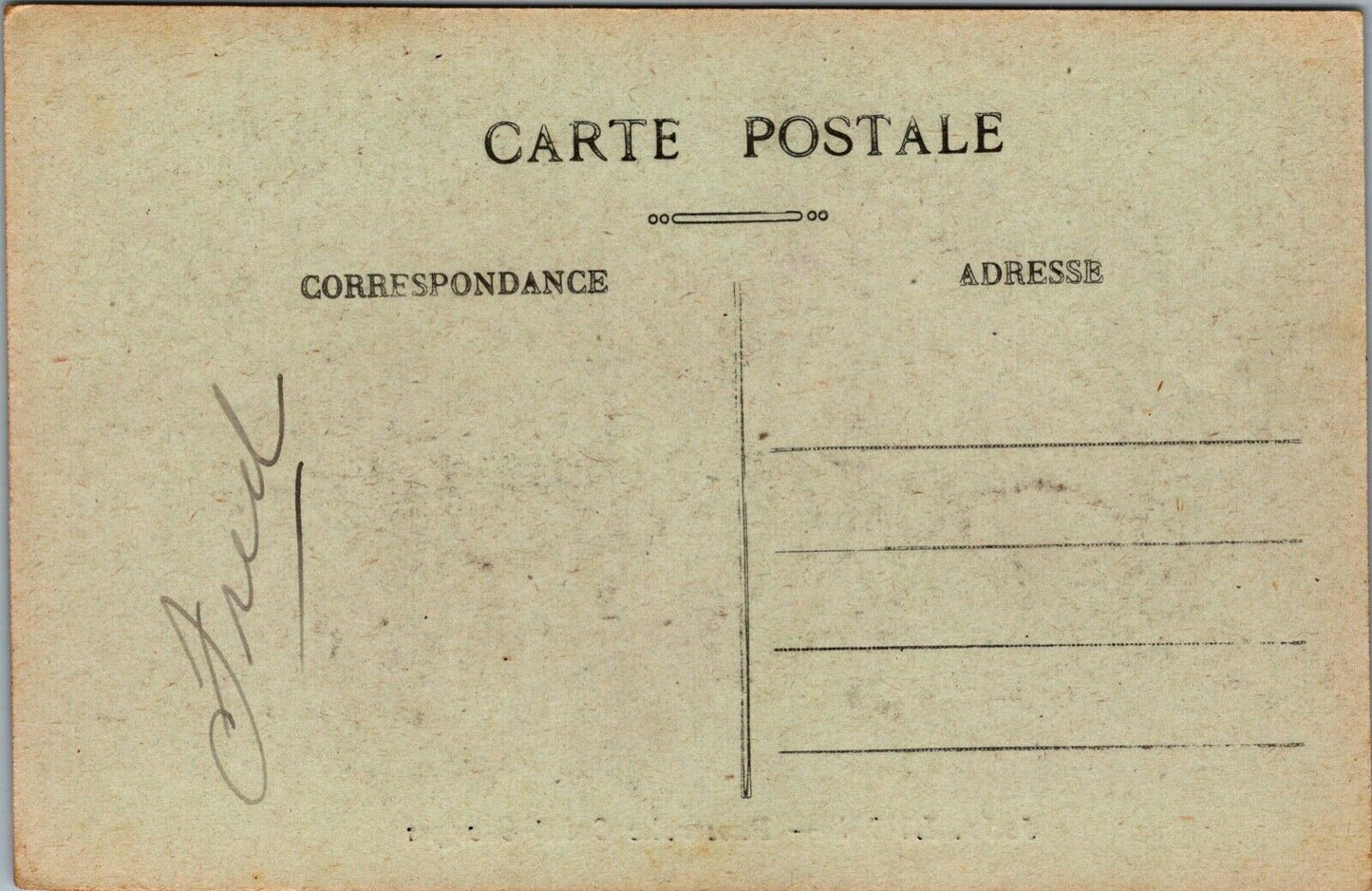 Antique Postcard LYON Passerelle Saint-Georges