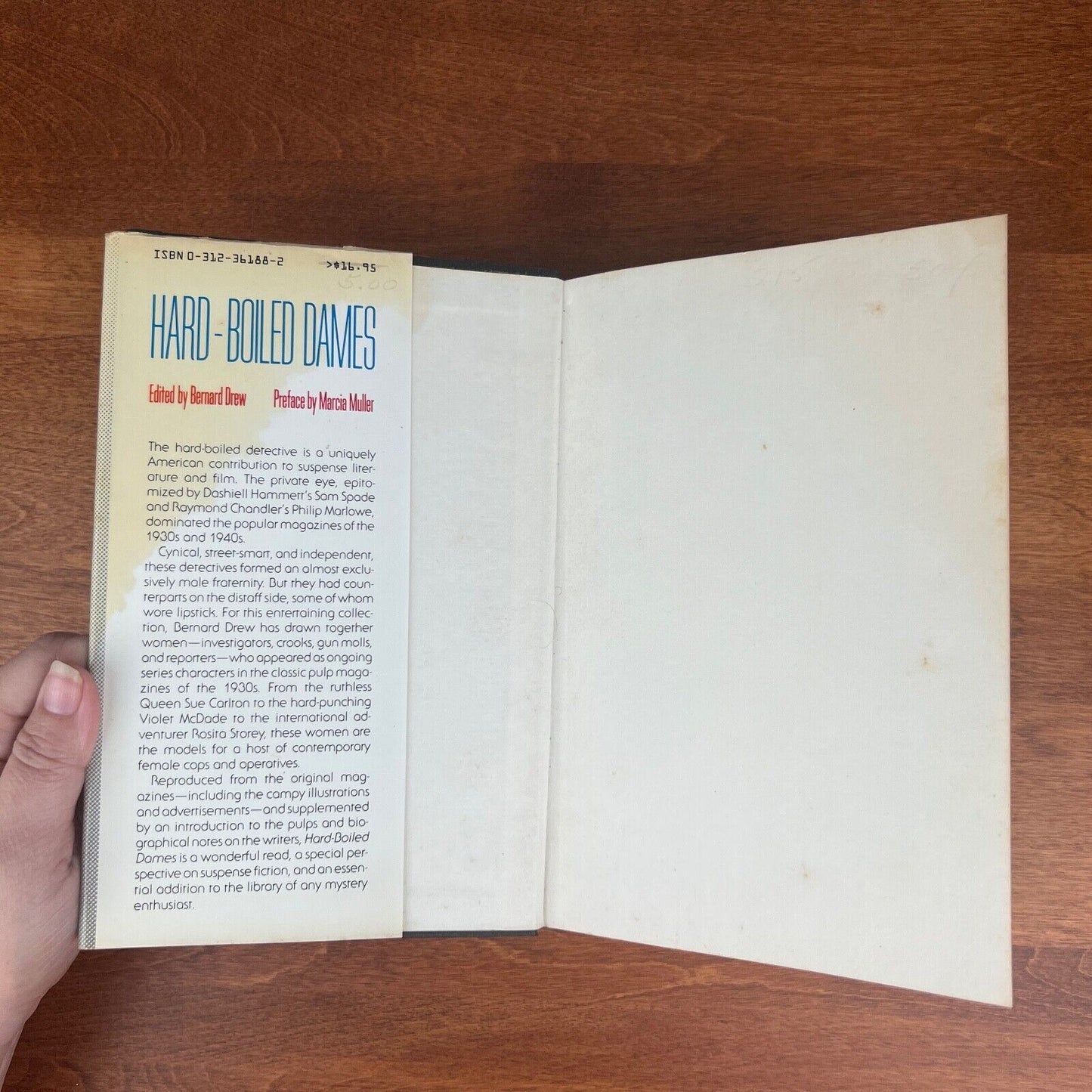 Hard Boiled Dames by Bernard Drew 1986 Hardcover