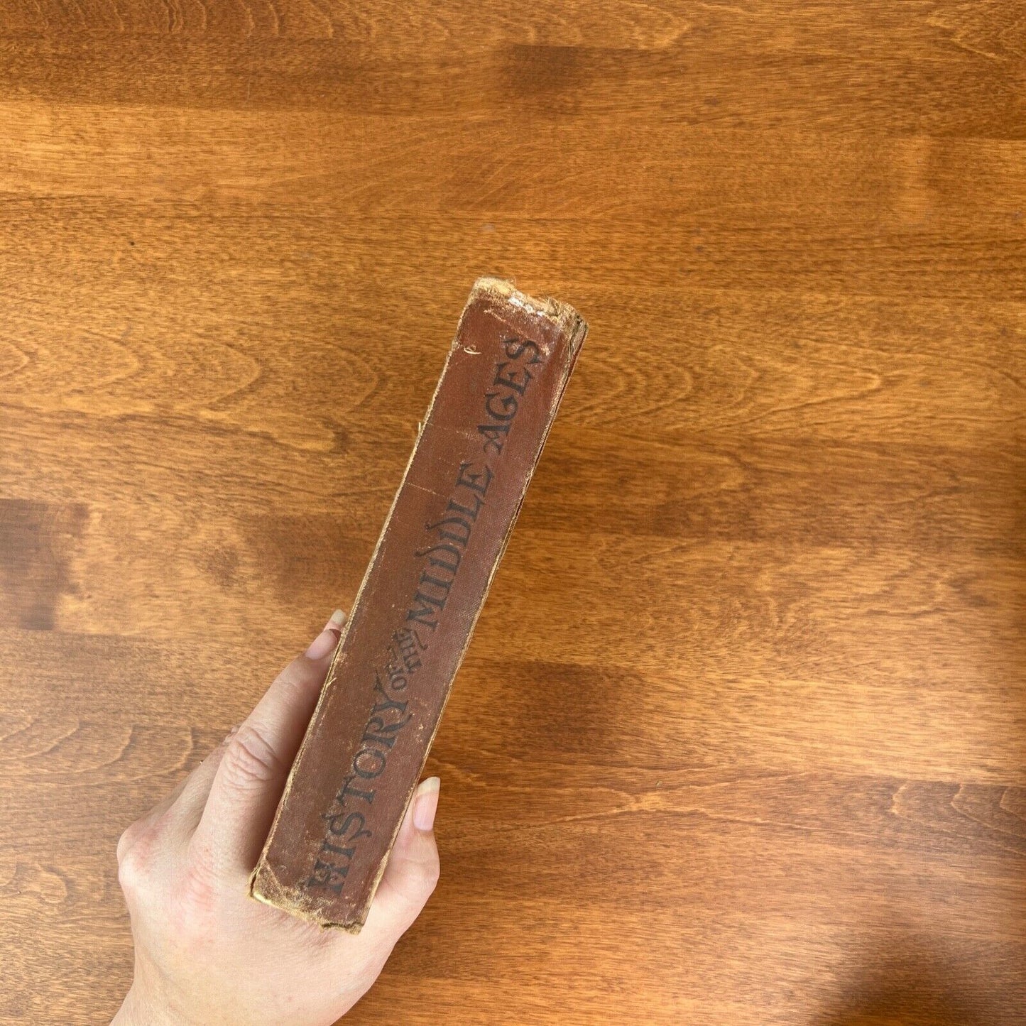 1878 History of the Middle Ages Hardcover