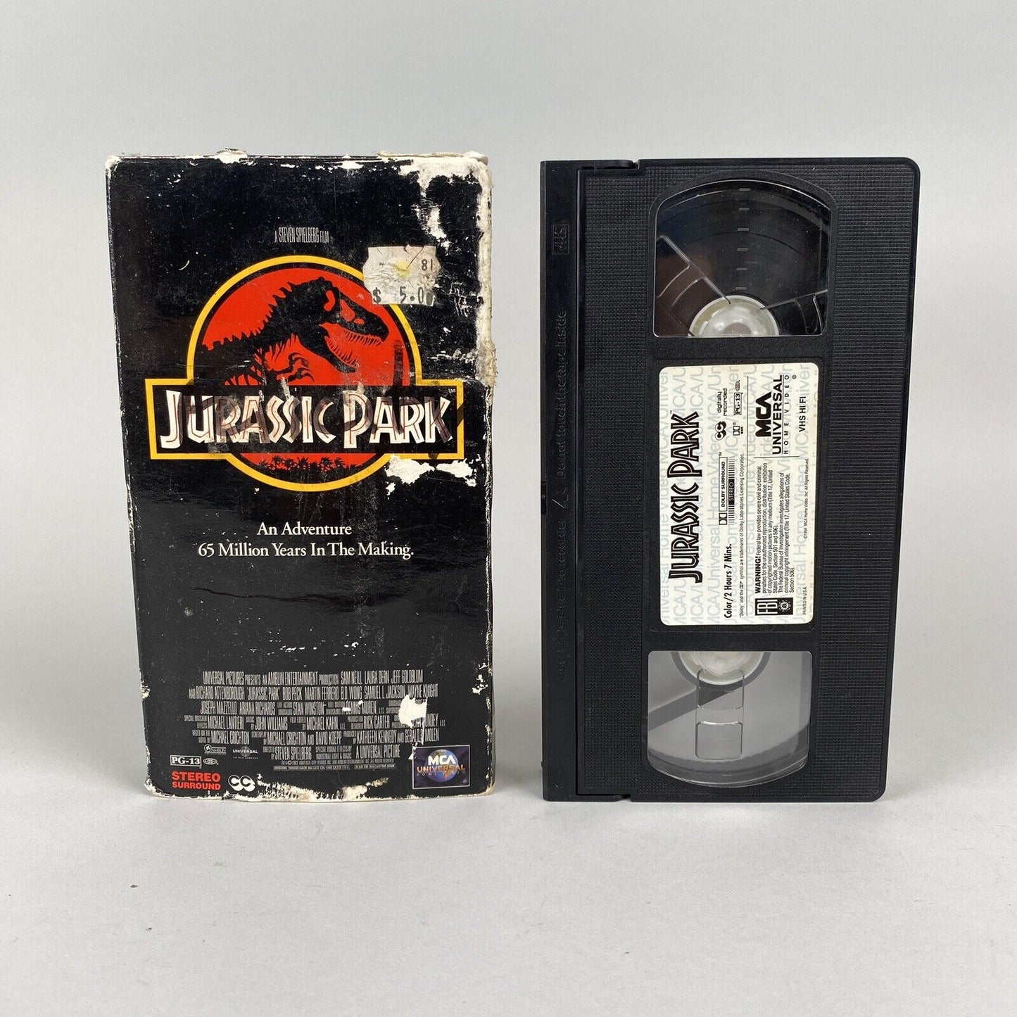 Jurassic Park by Steven Spielberg VHS, 1993