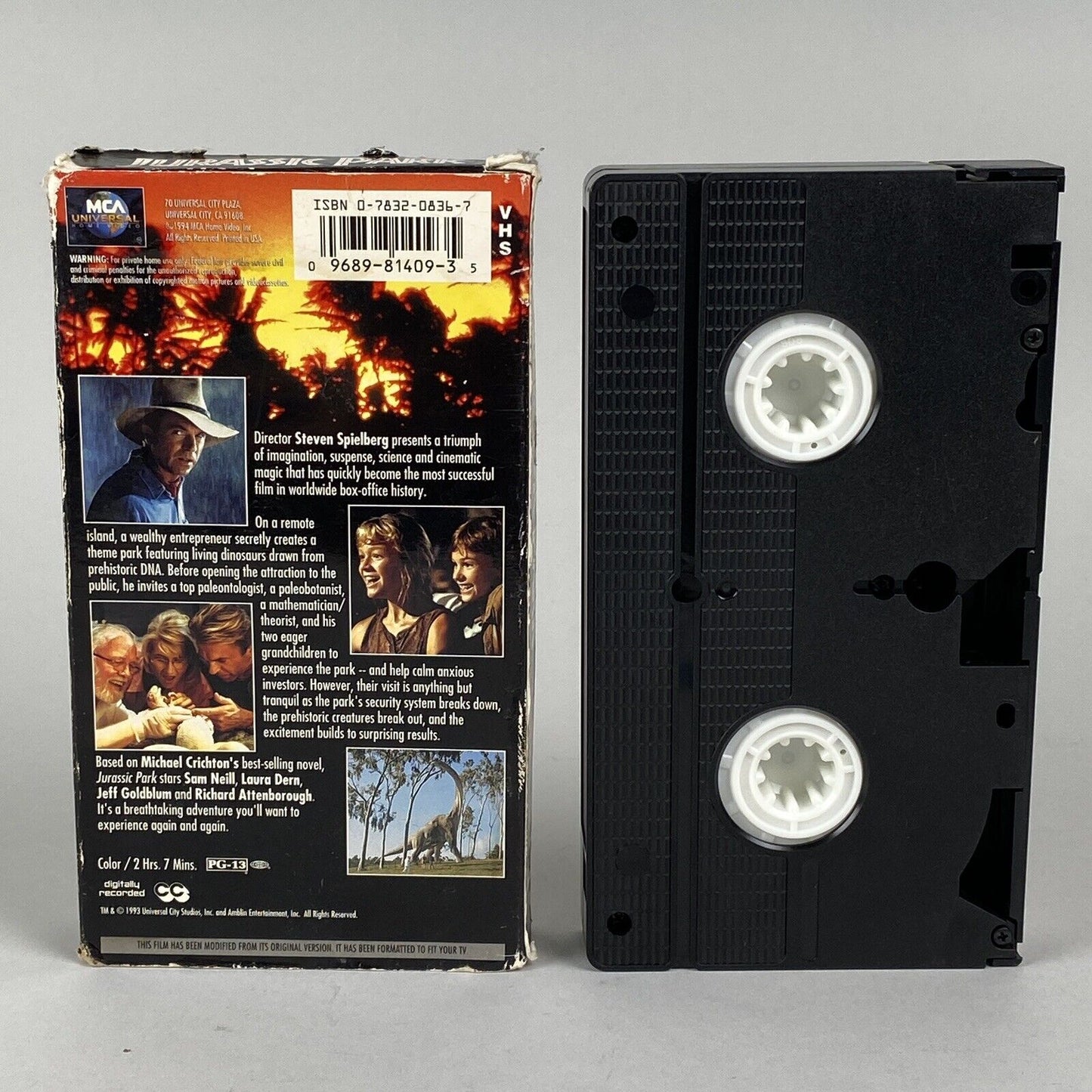 Jurassic Park by Steven Spielberg VHS, 1993