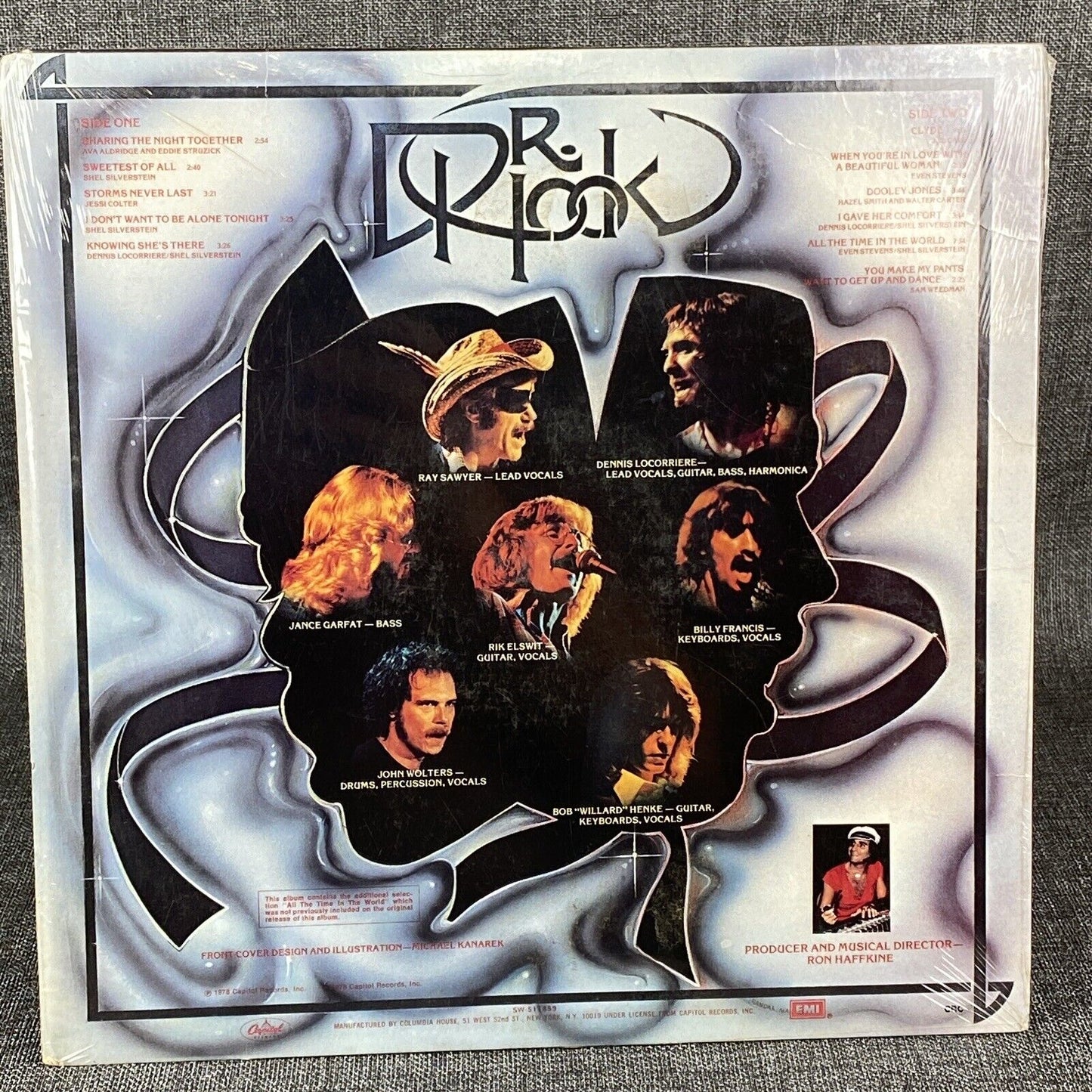 Dr Hook Pleasure And Pain Record Album Vinyl LP 1978