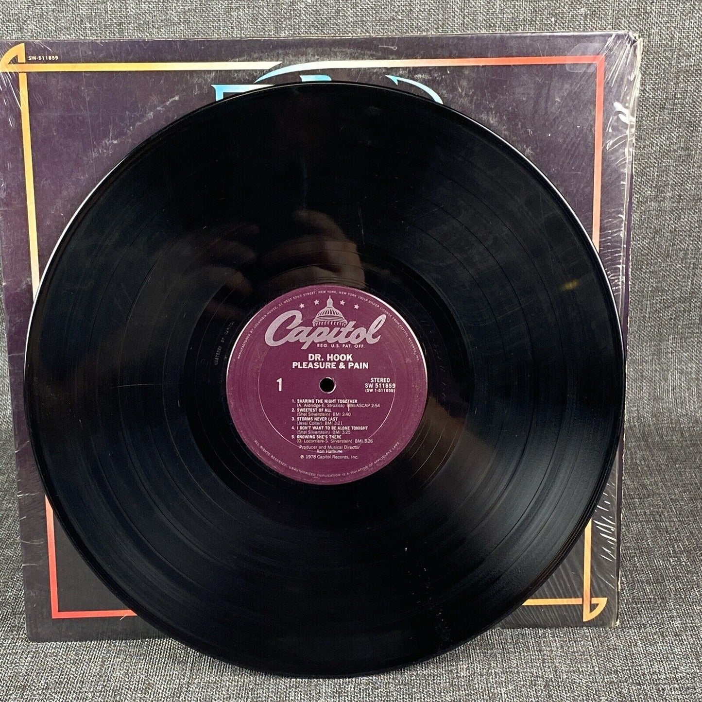 Dr Hook Pleasure And Pain Record Album Vinyl LP 1978