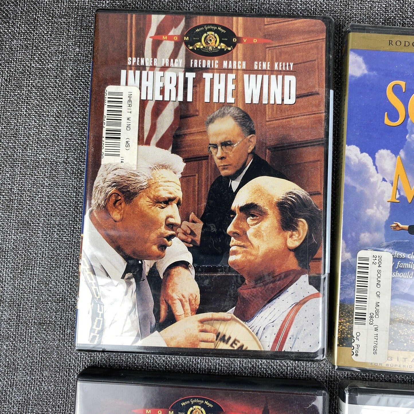 Lot of 6 Classic DVD Movies Sound of Music , The Great Gatsby , Luther etc...
