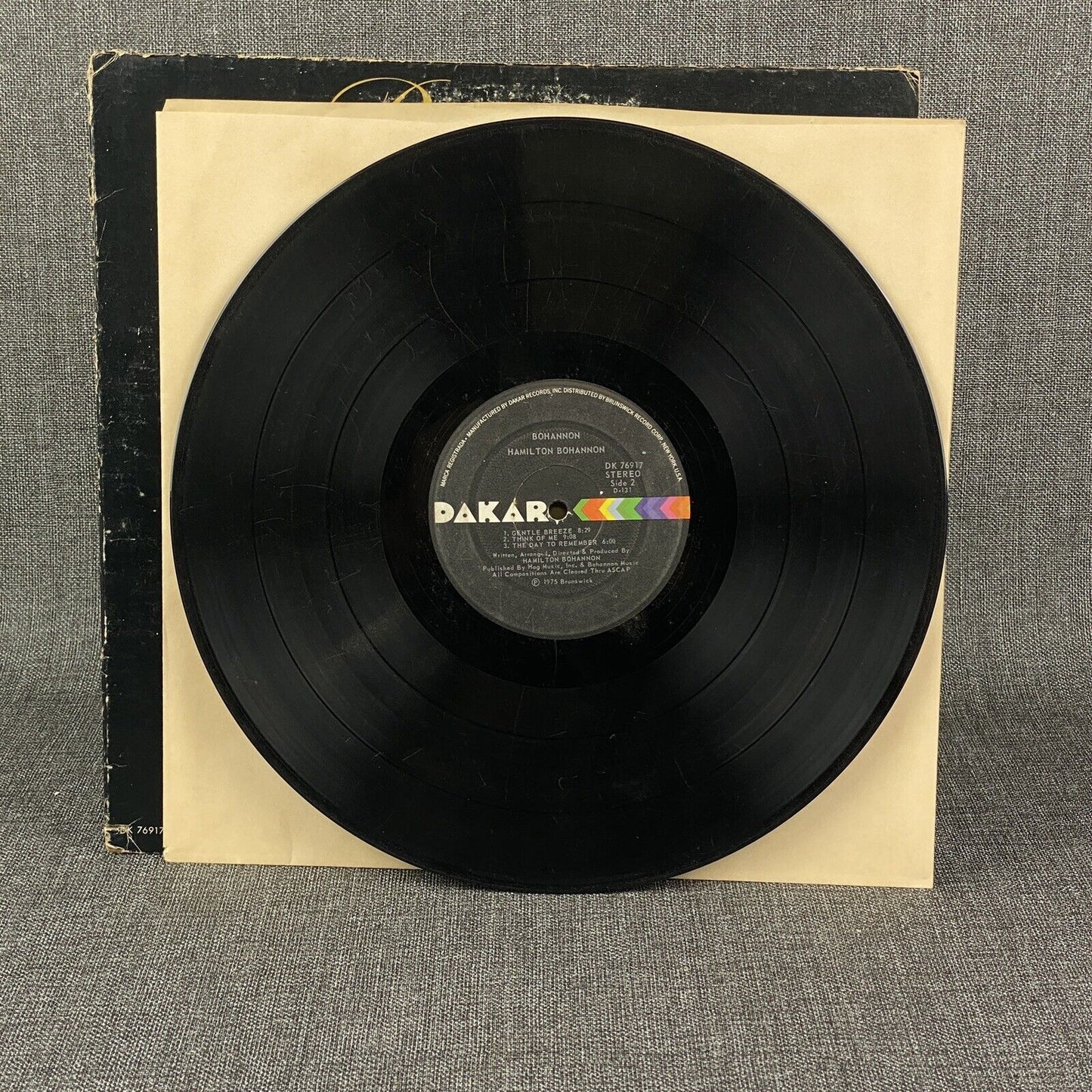 Hamilton Bohannon Dakar LP Vinyl Record 1975