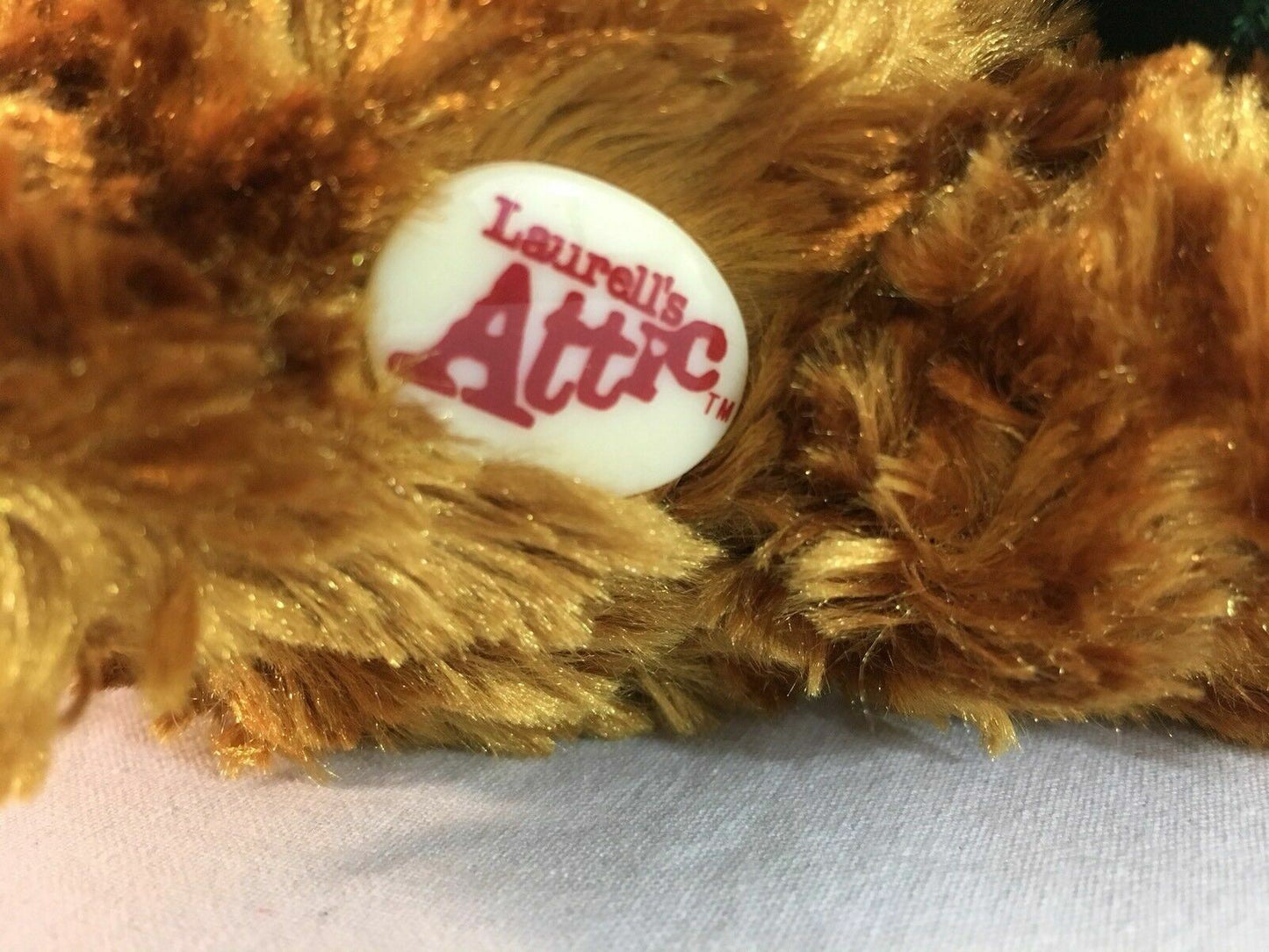 Dan Dee 9" Laurell's Attic Plush Bear with Reindeer Ears