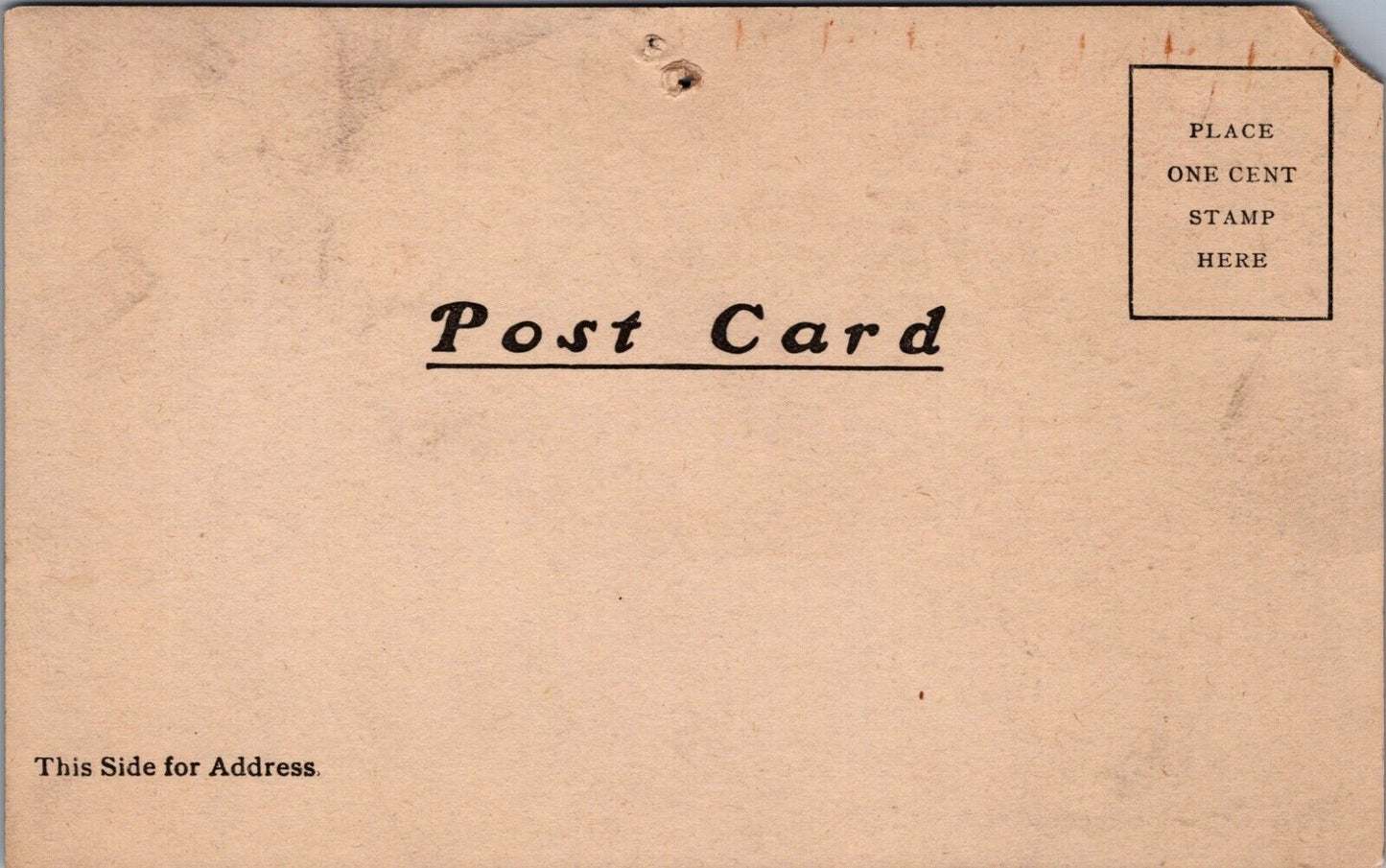 Dear Miss Stringer" Poem, Cartoon, Antique Postcard, undivided back