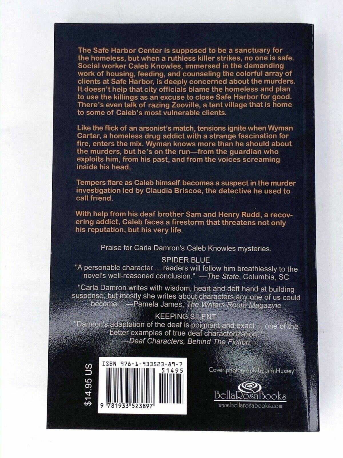 Death in Zooville, A Caleb Knowles Mystery by Carla Damron , Signed by Author