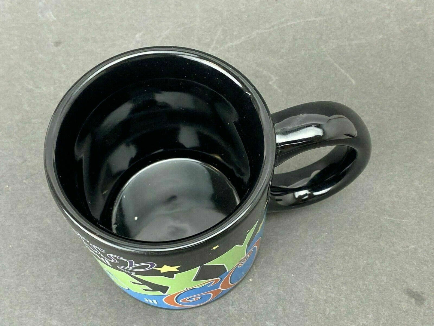 Russ Berrie & Co Black Coffee Mug Cup "Sassy And Sexy at 60"