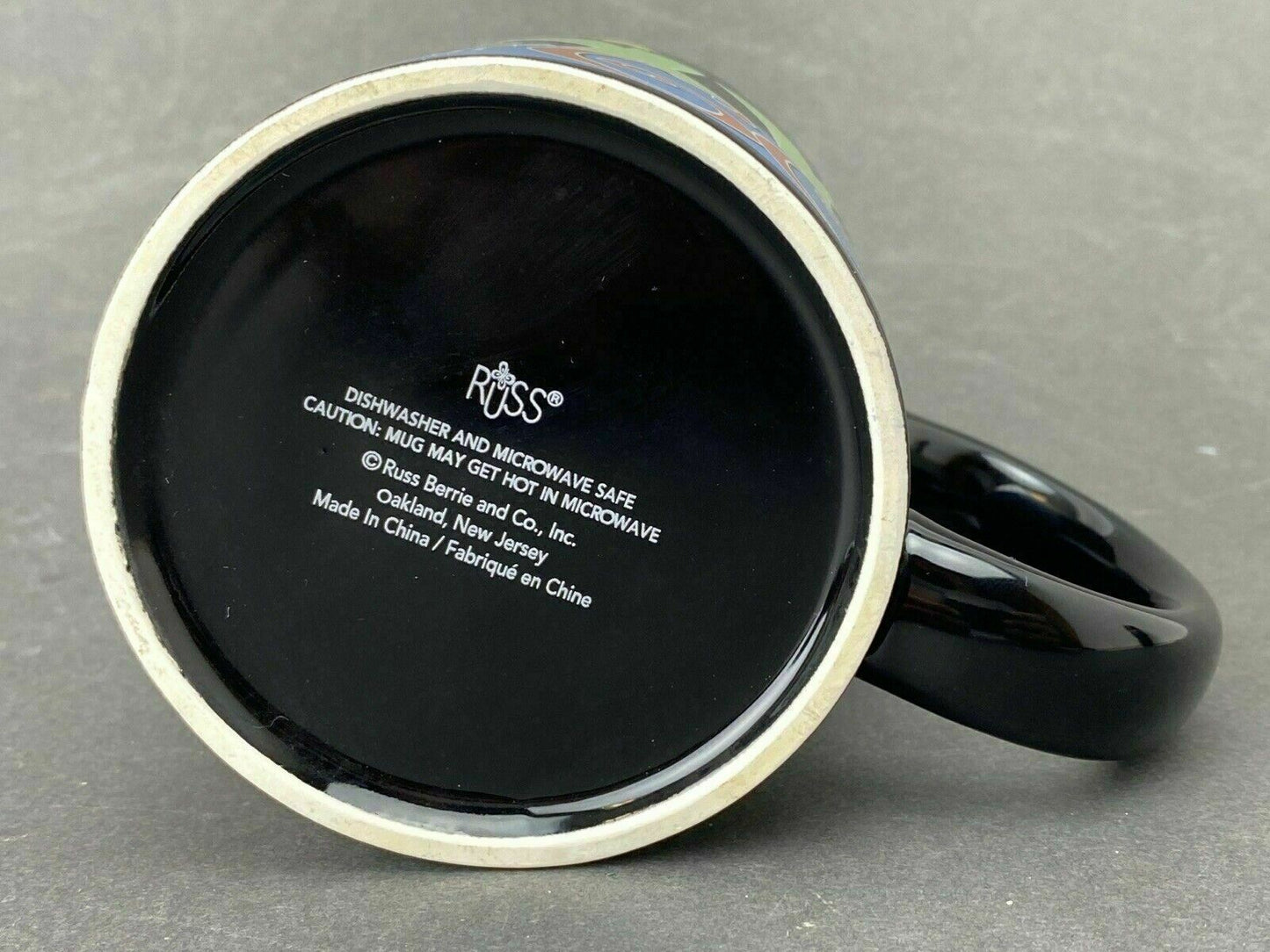 Russ Berrie & Co Black Coffee Mug Cup "Sassy And Sexy at 60"