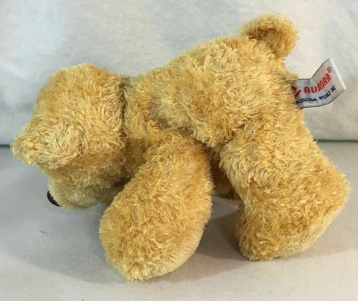 Aurora plush bean bag Teddy Bear Stuffed Toy 7" Long