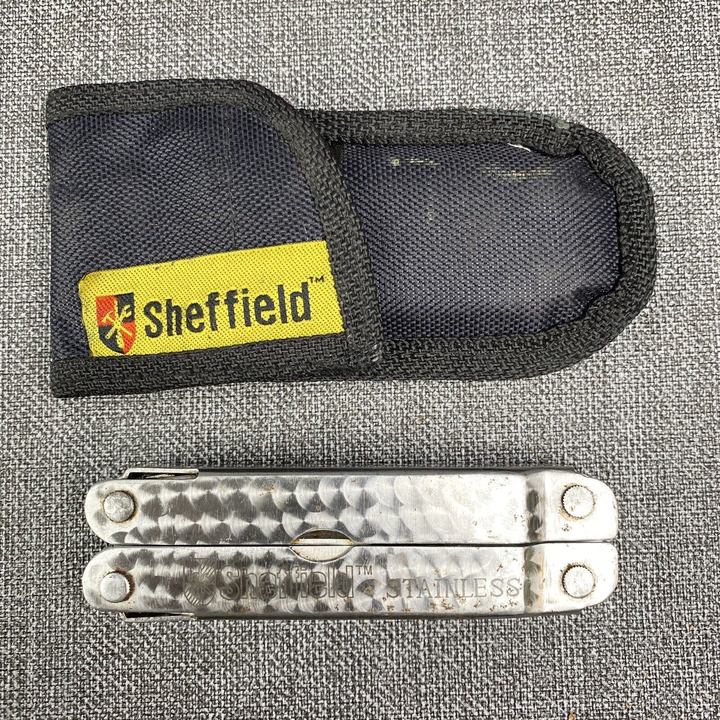 Sheffield Multipurpose Pocket Tool - Knife with pouch