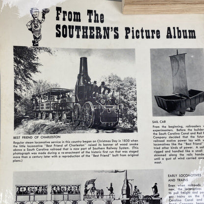 Southern Railway SOU Poster Southern's Picture Album 22"x 17" Laminated