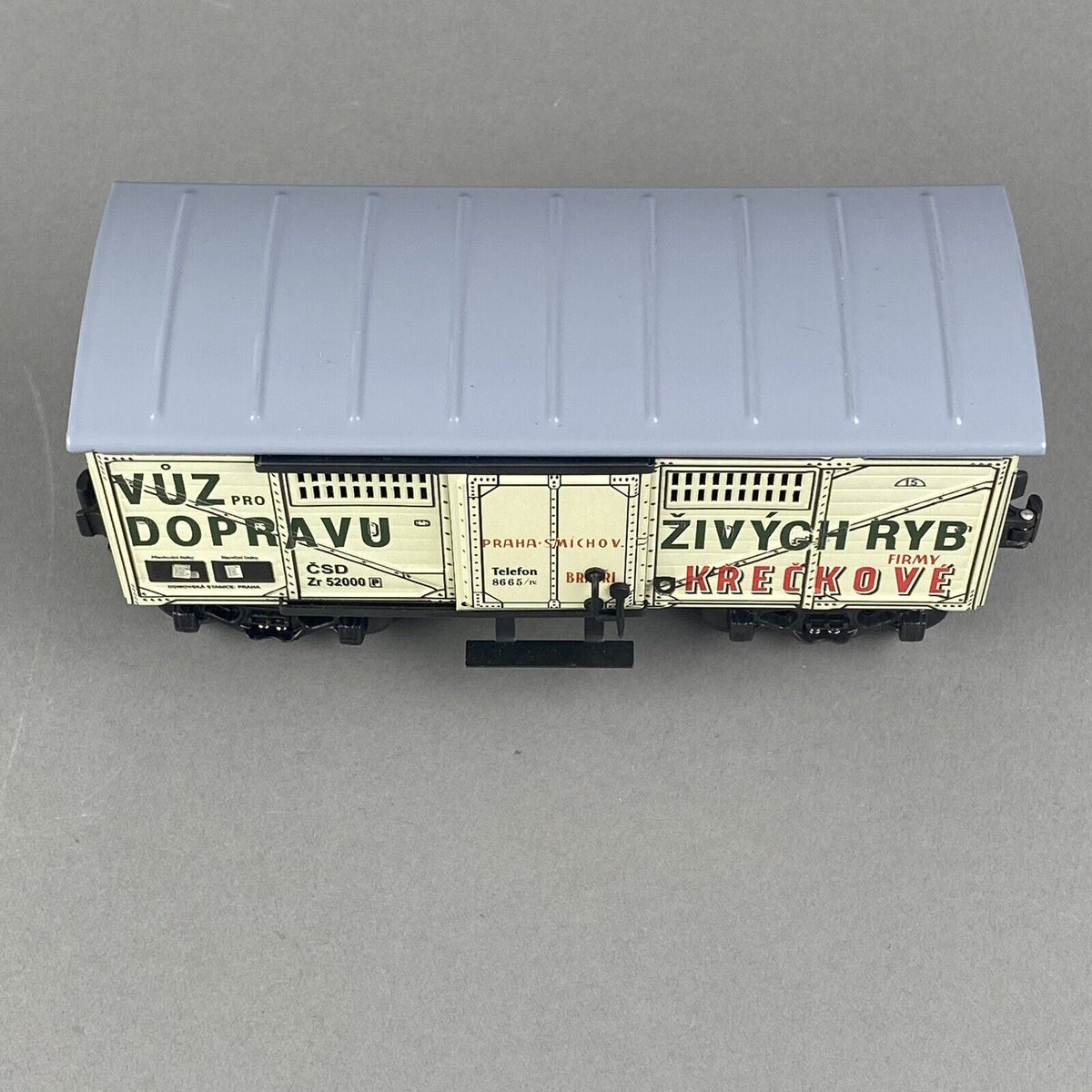 ETS O-gauge  - Model Railroad Refrigerator Car - Fish Transport