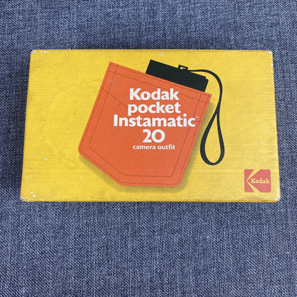 Kodak Pocket Instamatic 20 camera outfit