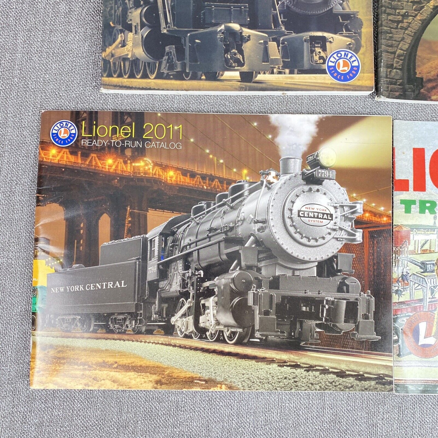 Lionel 2011 Catalogs Model Trains O-gauge lot of 4