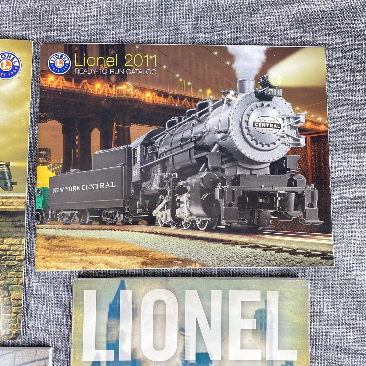 Lionel 2011 Catalogs Model Trains O-gauge Lot of 5