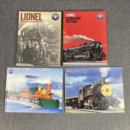 Lionel 2010 Catalogs Model Trains O-gauge Lot of 4