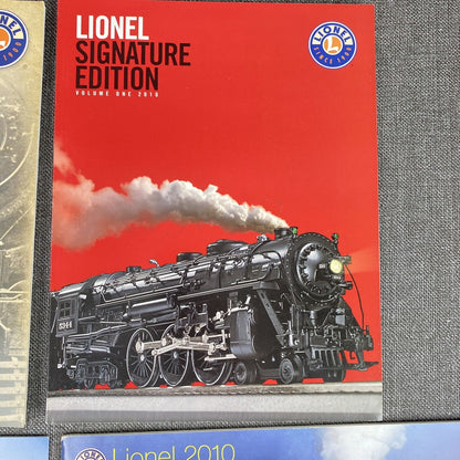 Lionel 2010 Catalogs Model Trains O-gauge Lot of 4