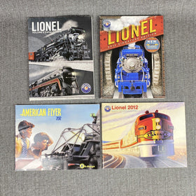 Lionel 2012 Catalogs Model Trains O-gauge Lot of 4