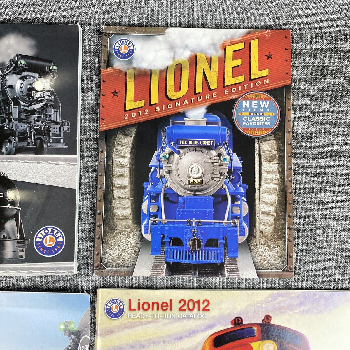 Lionel 2012 Catalogs Model Trains O-gauge Lot of 4