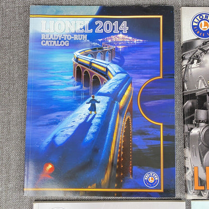 Lionel 2014 Catalogs Model Trains O-gauge Lot of 4