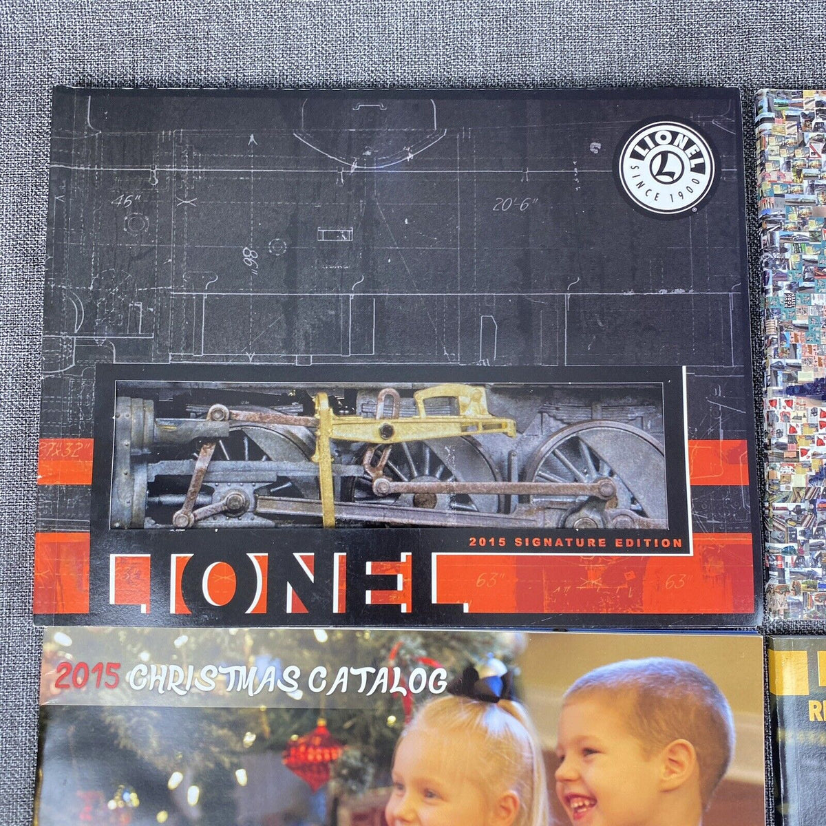 Lionel 2015 Catalogs Model Trains O-gauge lot of 6