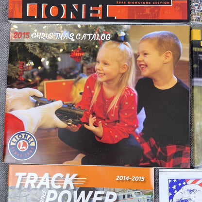 Lionel 2015 Catalogs Model Trains O-gauge lot of 6