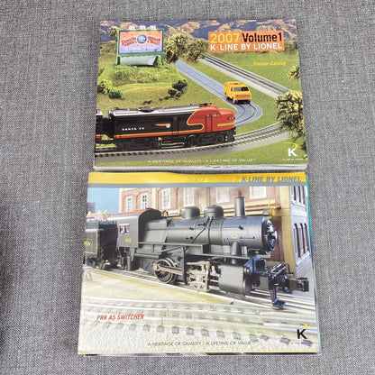 Lionel 2007 Catalogs Volume I and II Model Trains O-gauge lot of 4