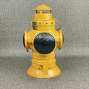 Armspear Manufacturing Co. Railroad Caboose Marker Lamp Train Lantern Yellow