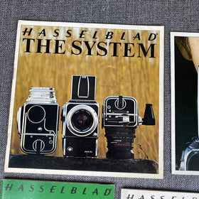 Vintage Hasselblad Medium Format Film Camera Literature Catalogs lot of 9
