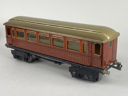 Vintage Marklin Gauge 1 Tinplate Lithographed Mitropa Sleeping and Dining Car