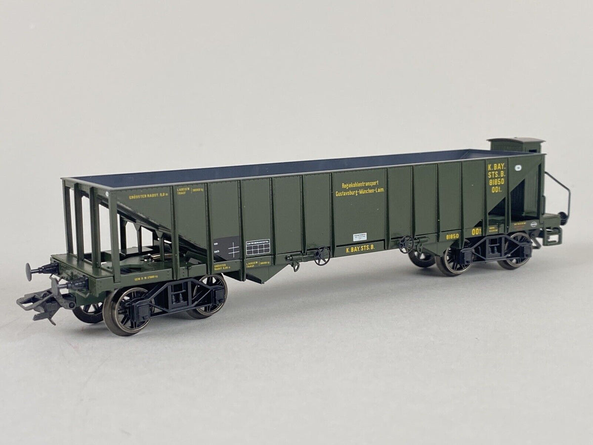 Marklin AC Nr. 46801 HO Coal Hopper Car Set of Royal Bavarian State Railway