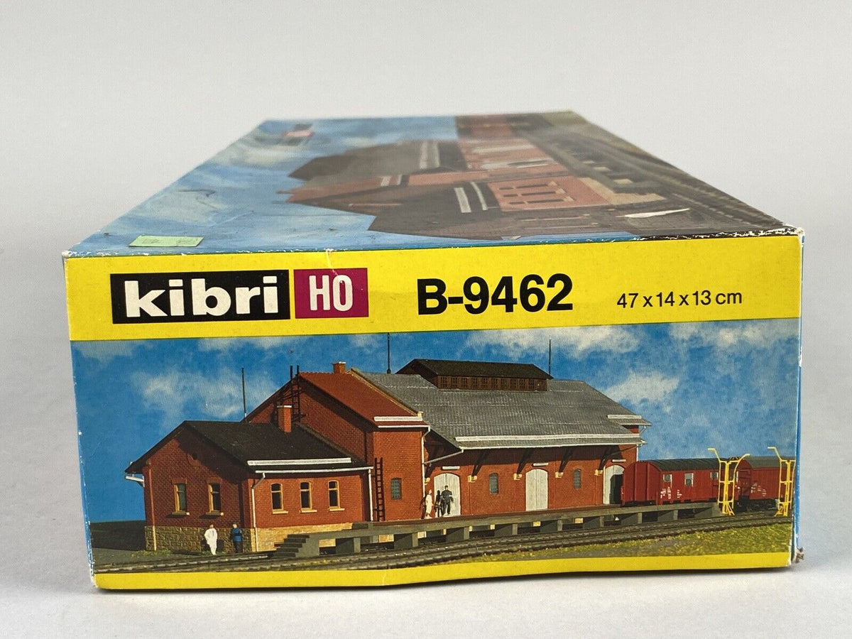 Vintage Kibri HO scale B-9462 Trains Station Shed NOS