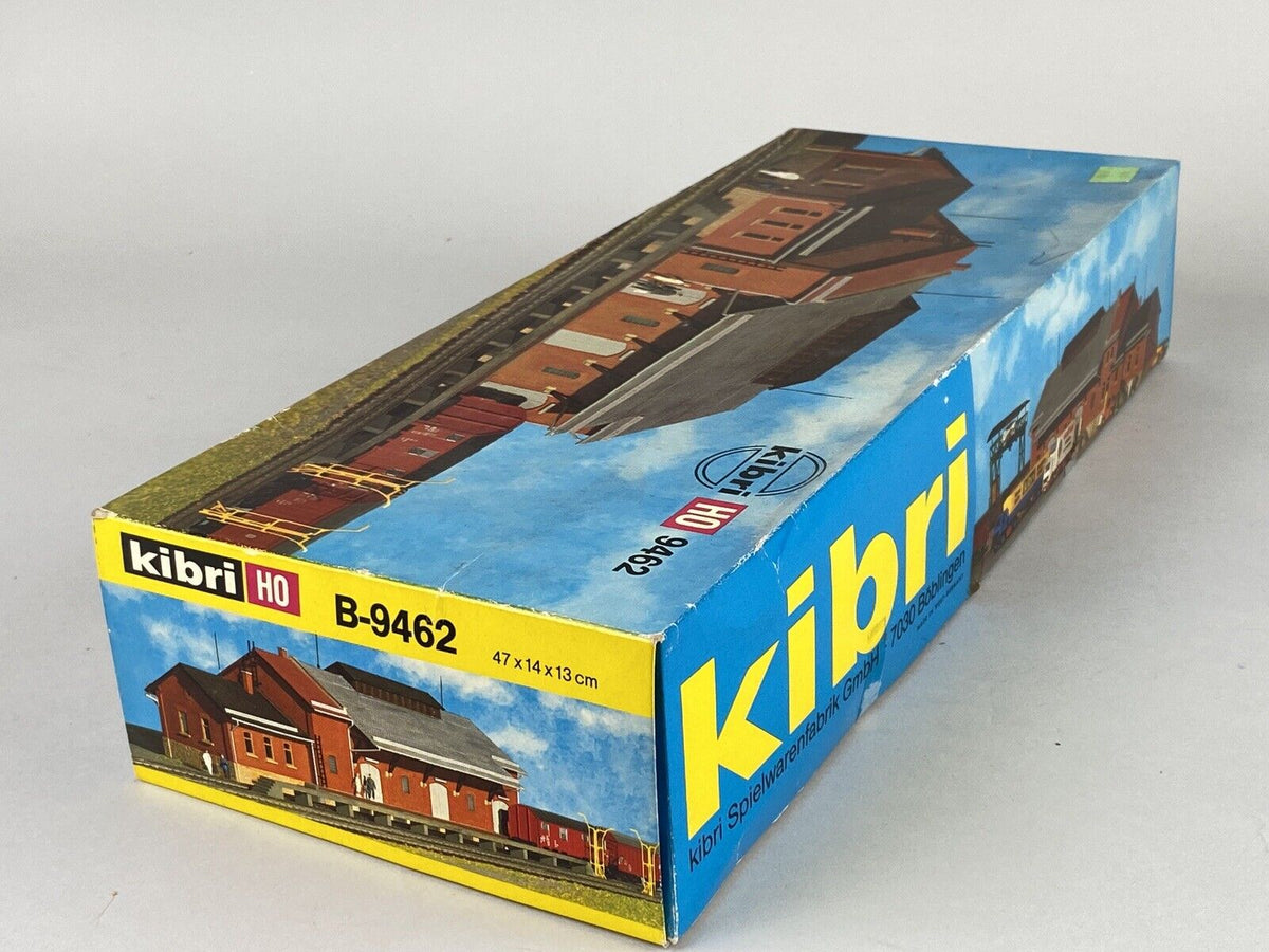 Vintage Kibri HO scale B-9462 Trains Station Shed NOS