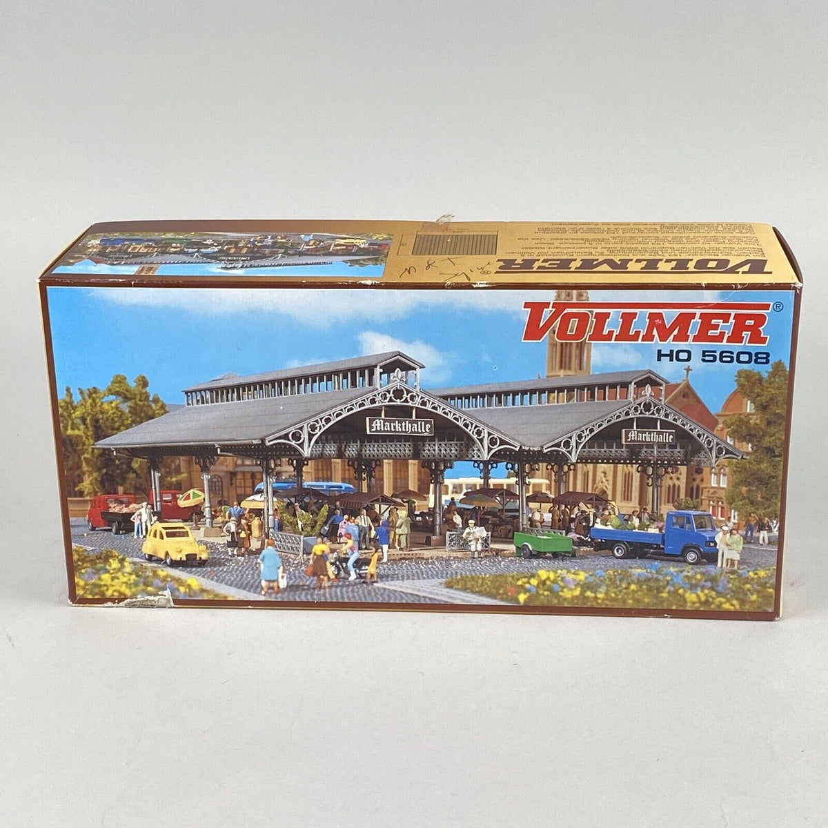 Vollmer HO 5608 Market Halls Model Train Building Accessory