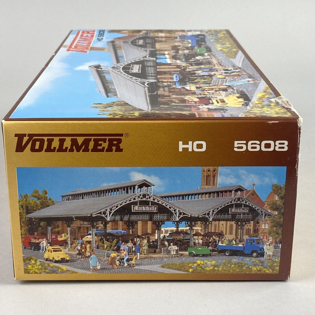 Vollmer HO 5608 Market Halls Model Train Building Accessory