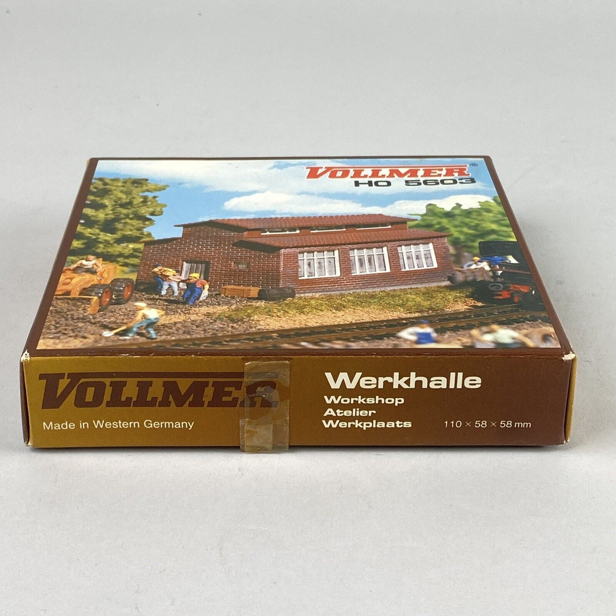 Vollmer HO 5603 Workshop, 5519 Storage Tank, 5731 Signal Box,  Train Buildings