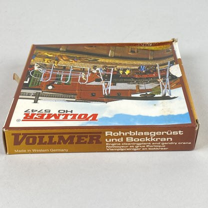 Vollmer HO 5612 Workshop, 5520 Storage Tank, 5731 Signal Box, 5747 Crane