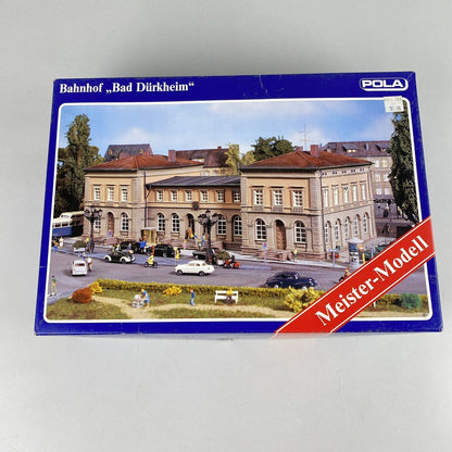 Pola HO Scale Town Station Bahnhof Bad Durkheim Kit 654 New Unassembled