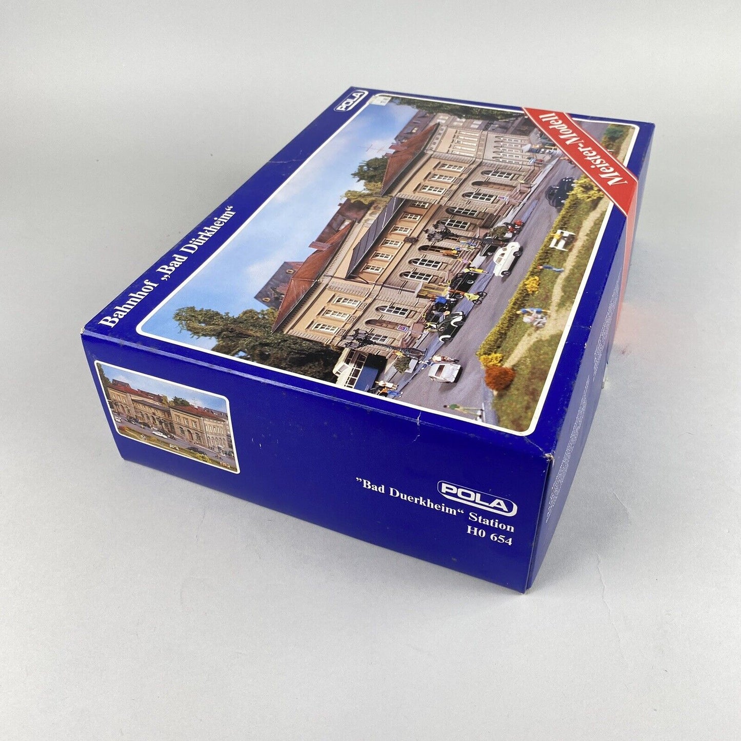 Pola HO Scale Town Station Bahnhof Bad Durkheim Kit 654 New Unassembled